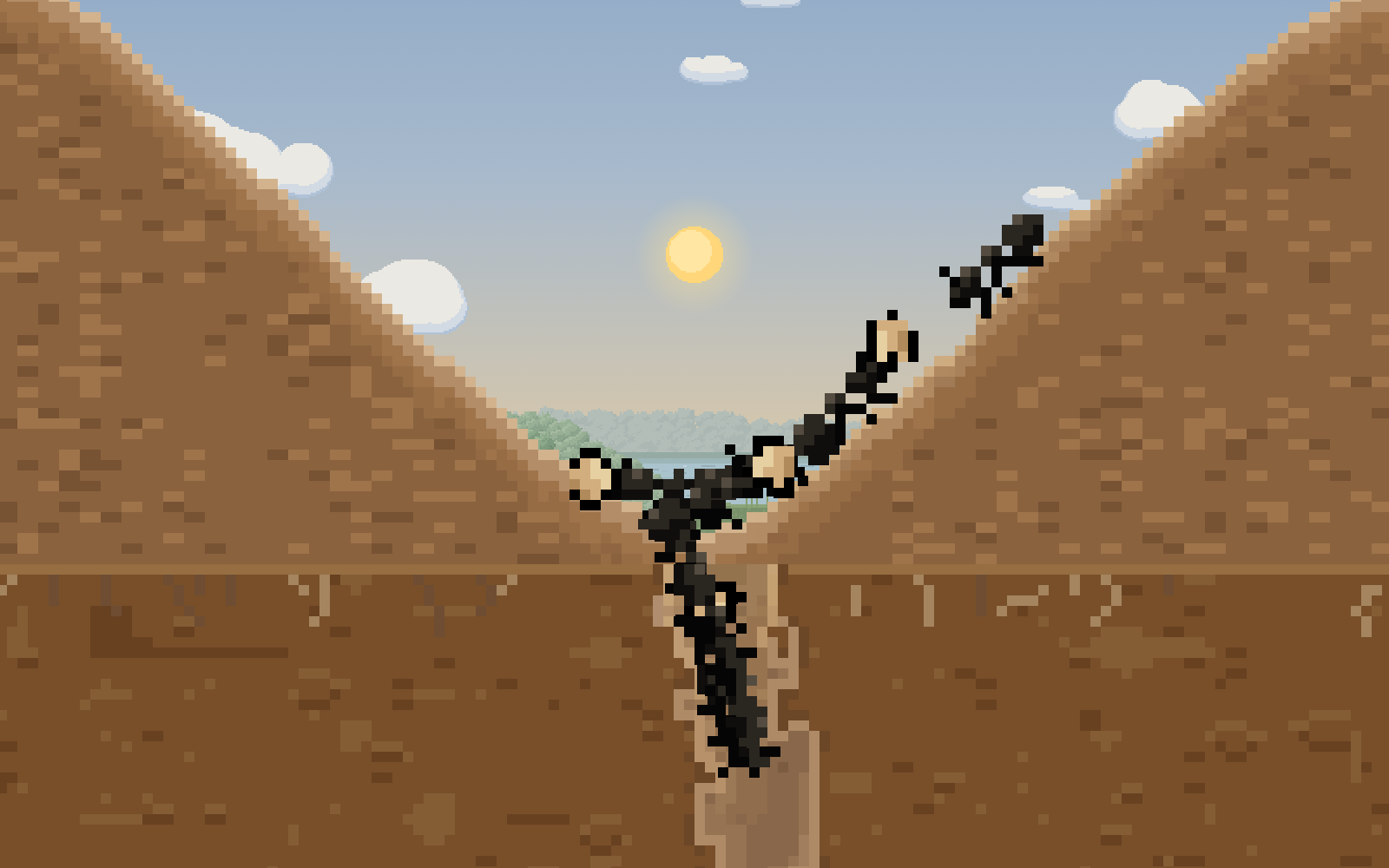 The same ants at full zoom