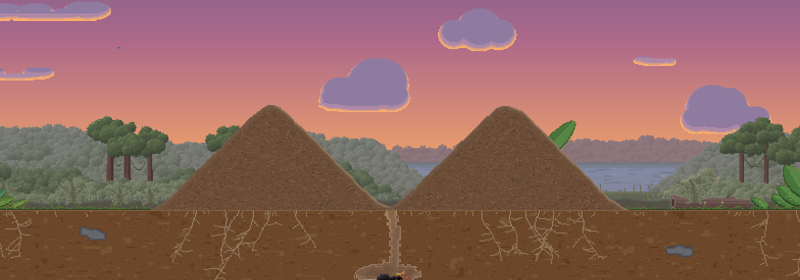 Dusk sky